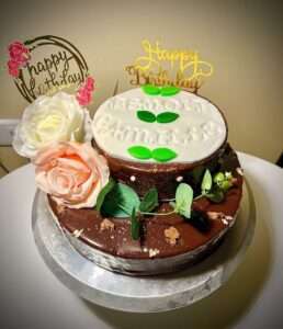 Double gâteau de l'atelier sucré de Nathalie à Toulon dans le Var