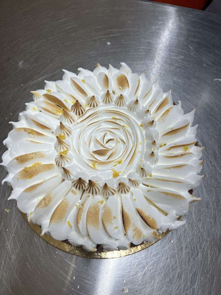 Tarte au citron meringuée de l'atelier sucré de Nathalie