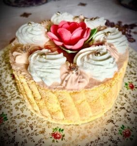 Gâteau de l'atelier sucré de Nathalie Charlotte