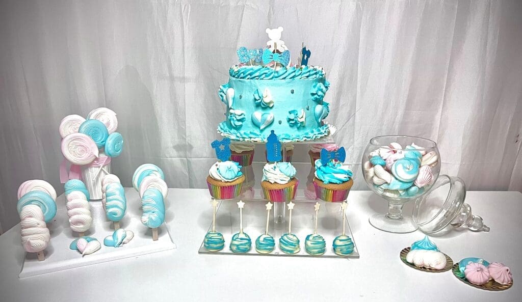 Baby Shower, Garçon de l'atelier Sucré de Nathalie