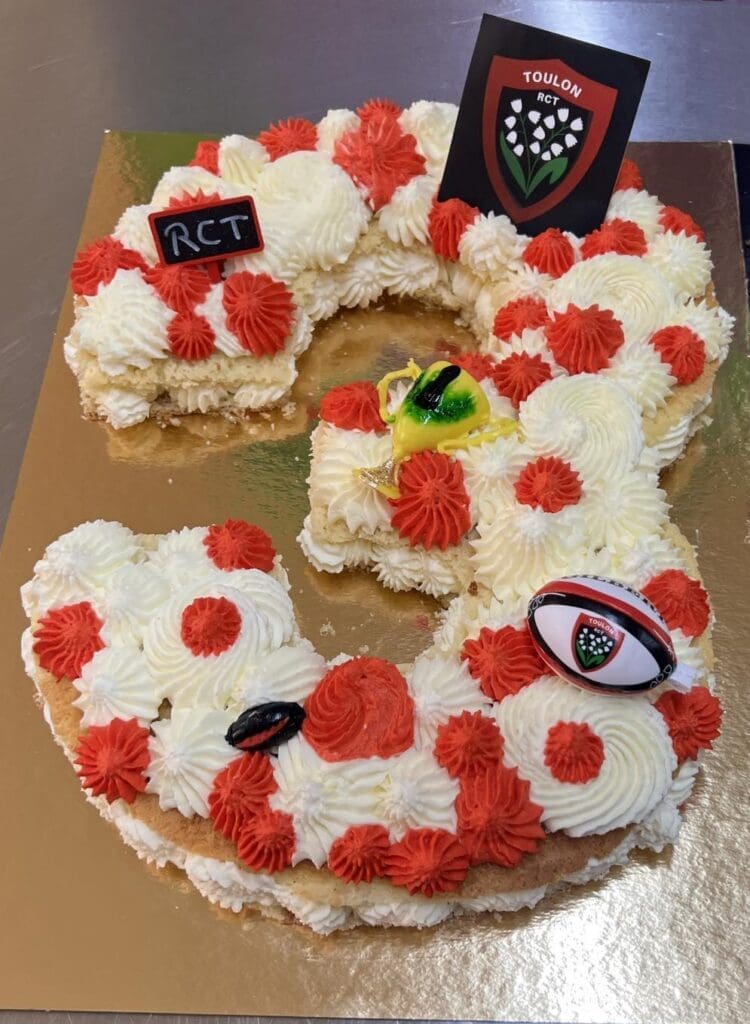 Number cake RCT de l'atelier Sucré de Nathalie