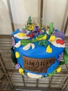 Gâteau confectionne par Nathalie dans son Atelier Sucré 83000 Toulon PACA