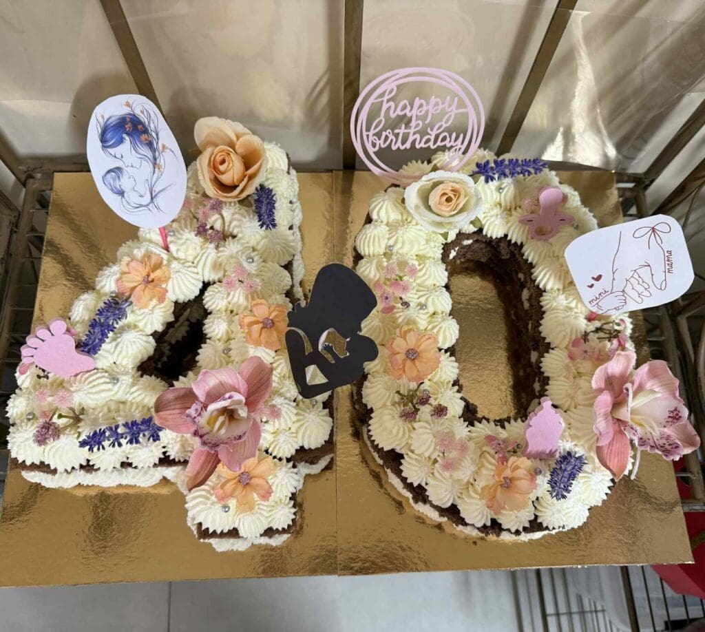 Gâteau confectionne par Nathalie dans son Atelier Sucré 83000 Toulon PACA